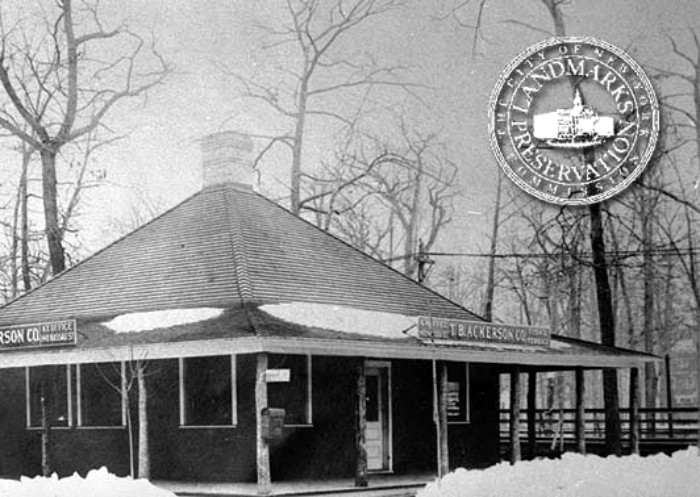 1906 photo of Ackerman office. Photo: MTA via LPC