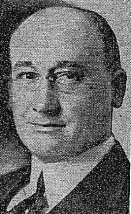 William G. Beckers, photo taken in 1935. New York Times.