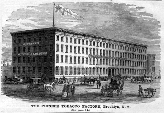 Pioneer Tobacco Factory -- Brooklyn History