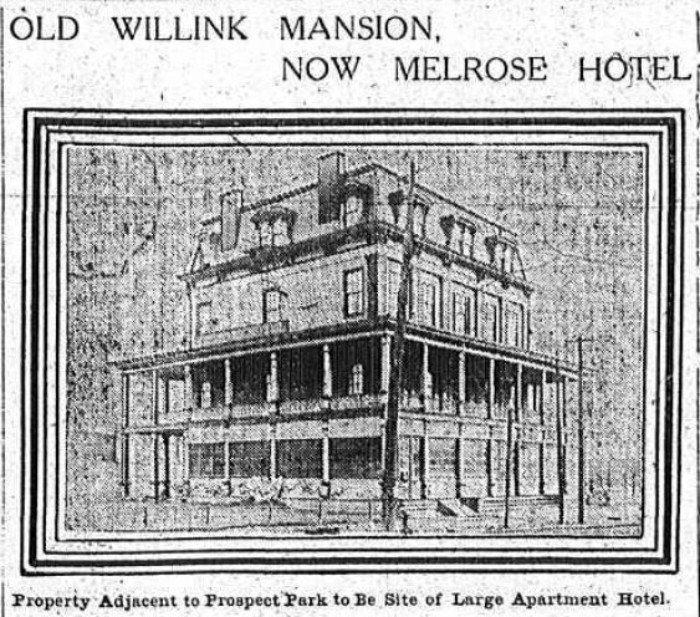 Melrose Hotel -- Brooklyn History