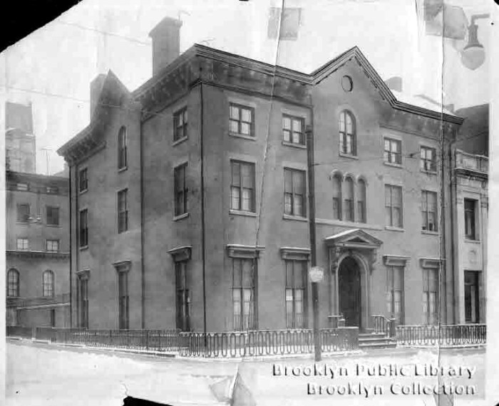 John Rushmore House, 1926. Photo: Brooklyn Public Library