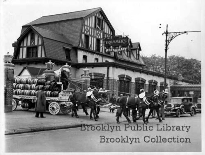 1942 Publicity delivery. Photo: Brooklyn Public Library