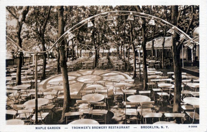Trommer's Maple Garden. Postcard: East New York Project