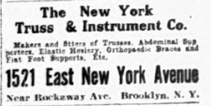 1915 Ad in the New York Daily Call.
