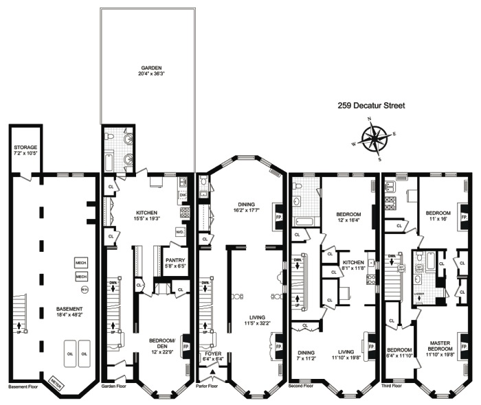 259 Decatur Floor Plan