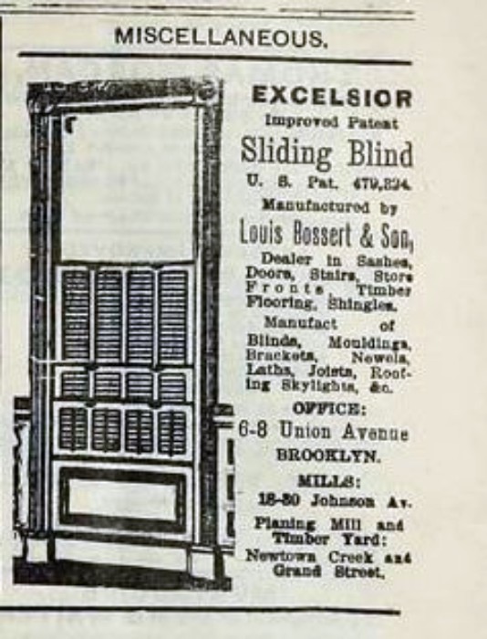 1899 ad in the Real Estate Record and Builder's Guide, a trade paper. This was before the office moved to Grand St.