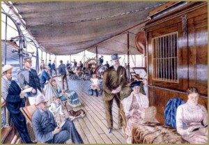 19th century steamship, hasselisland.org 1
