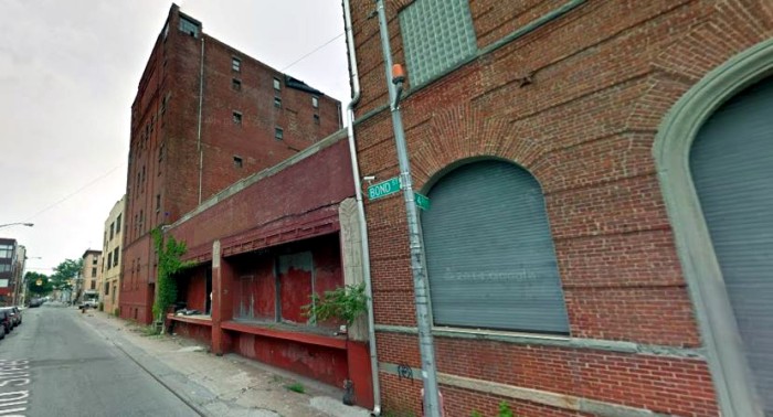 View towards Second Street and rest of brewery compound. Photo: Google Maps