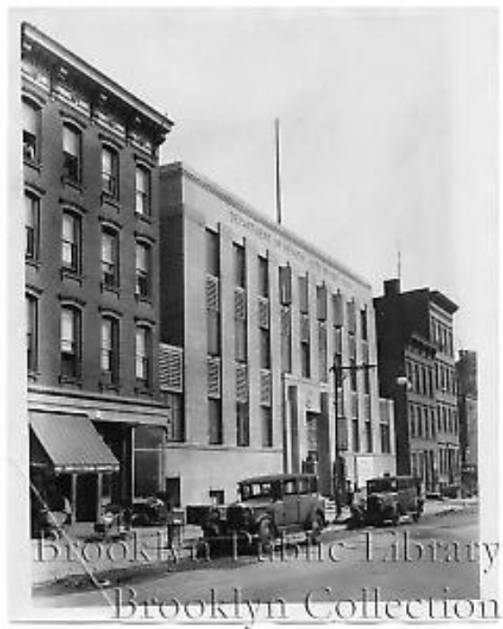 1937 photo, soon after center opened. Photo: Brooklyn Public Library