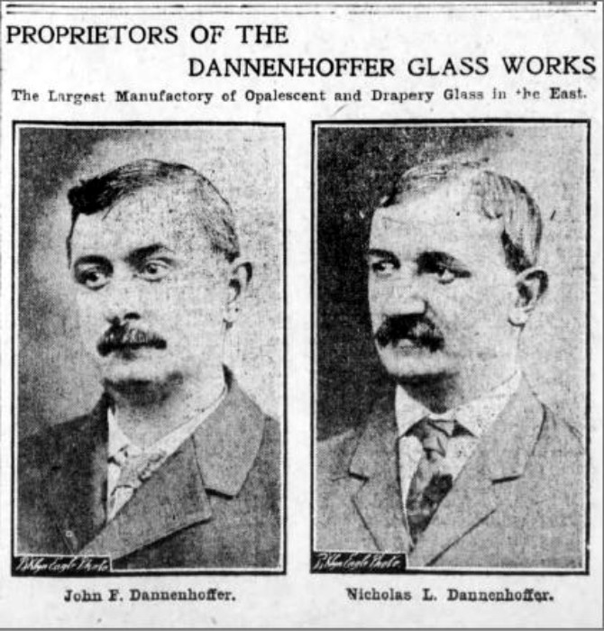 Dannenhoffer brothers, John and Nicholas. Brooklyn Eagle, 1907