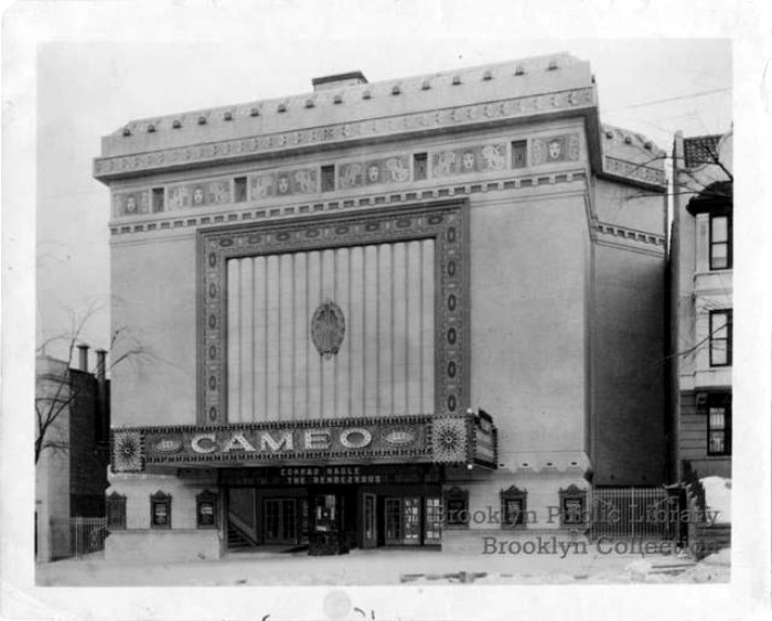 Cameo Theater in 1924. Photo: Brooklyn Public Library