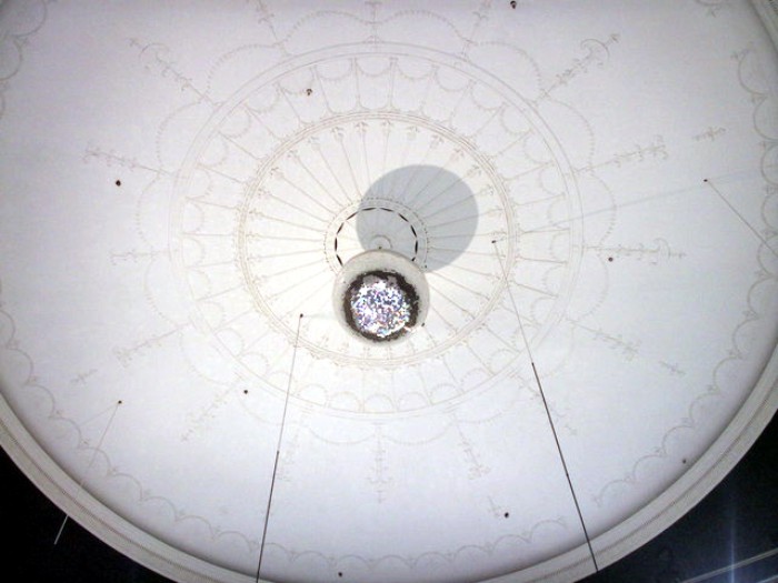 Present day dome with mirror ball. Photograph: Ken Roe via Cinema Treasures