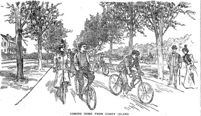 Cycling, 1898, Home from CI, BE 4.98