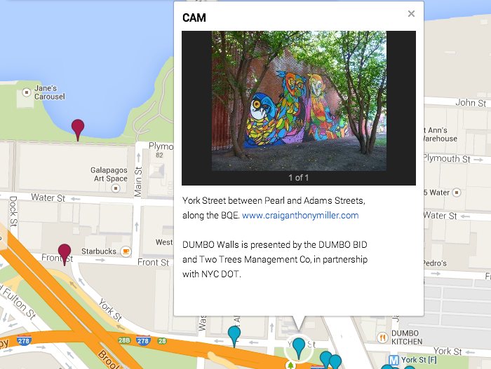 dumbo public art map