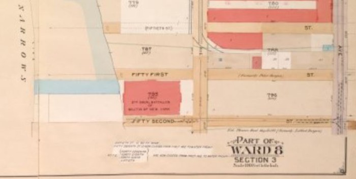Location on 1904 map. Sorry, poor resolution. NY Public Library