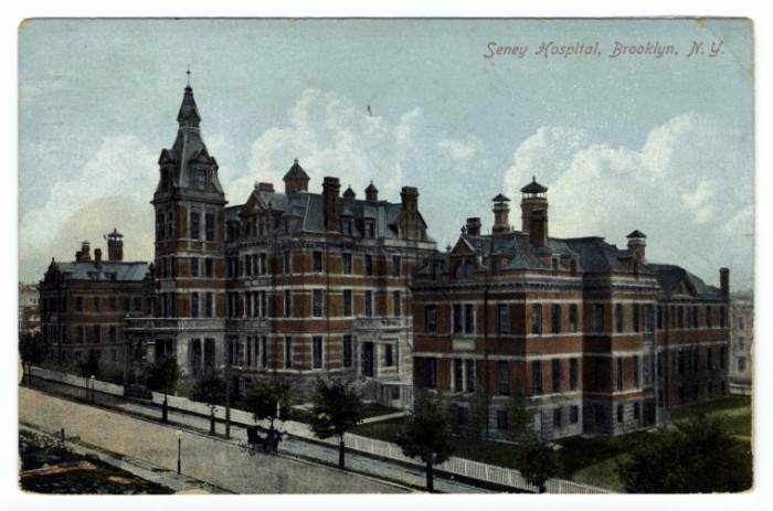 Seney Hospital, 1890s postcard