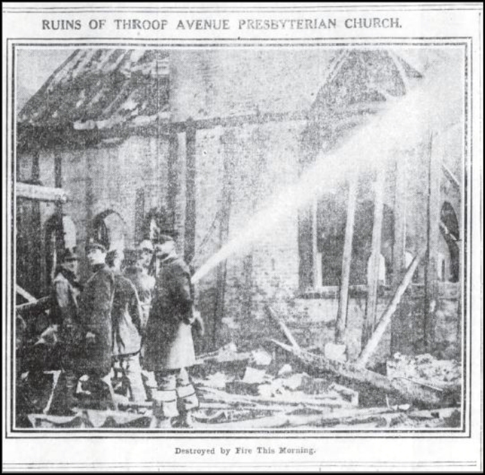 Brooklyn Eagle photo of fire. 1910