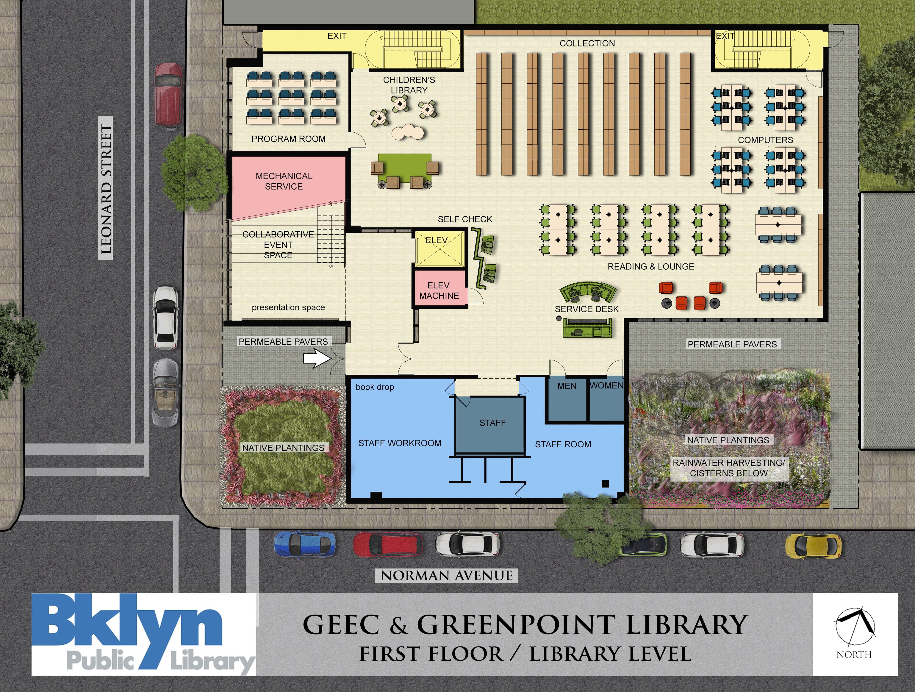 greenpoint environmental education center 1st floor