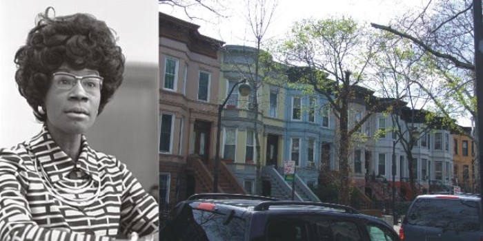 Shirley Chisholm, Prospect Place -- Brooklyn History