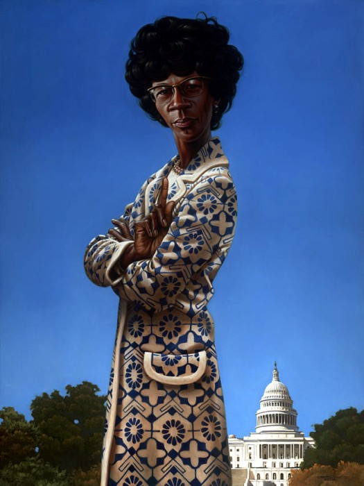 Ms. Chisholm's official Congressional portrait. Photo: history.house.gov via Wiki.