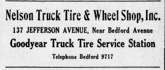 1917 Ad in Brooklyn Eagle