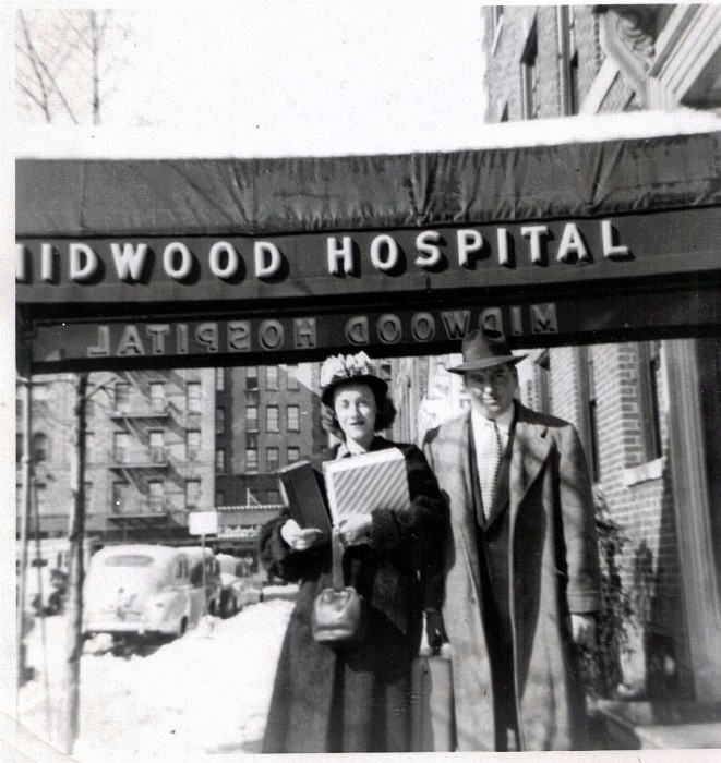 1954 photo of Mr. and Mrs. Diamond. Posted on Brooklyn Memories FB page, reblogged on flatbushed.com.