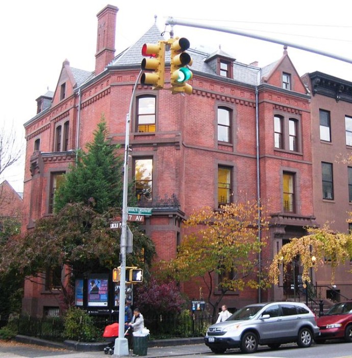 58 7th Avenue, former Brasher home, now Brooklyn Conservatory of Music. Photo: Jim Henderson for Wikipedia