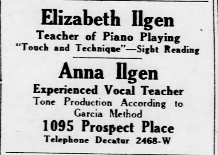 1923 ad. Brooklyn Eagle