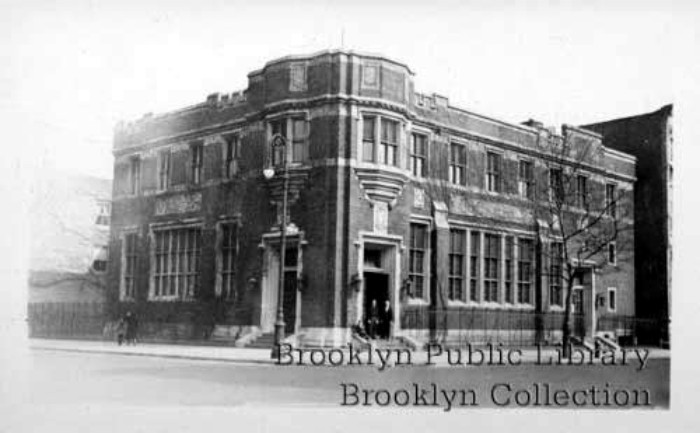 1914 photo. Brooklyn Public Library