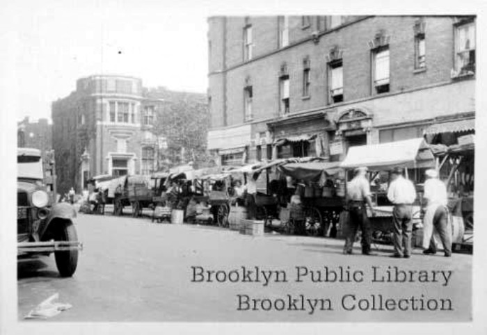 1937 Postcard. Brooklyn Public Library