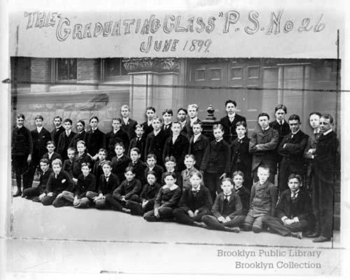 Class of 1899. Photo: Brooklyn Public Library