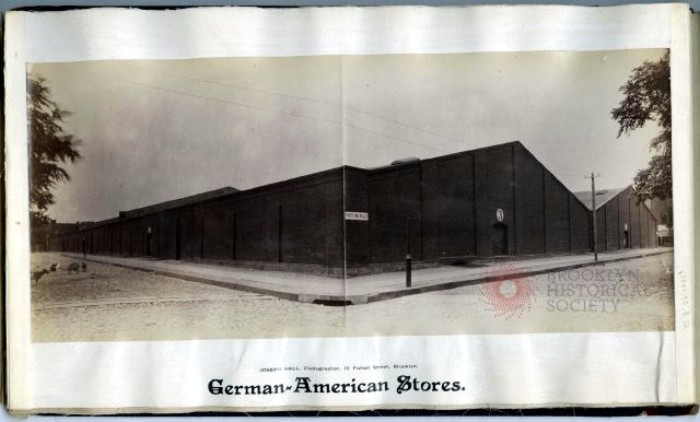 German American Stores. 1880. Brooklyn Historical Society
