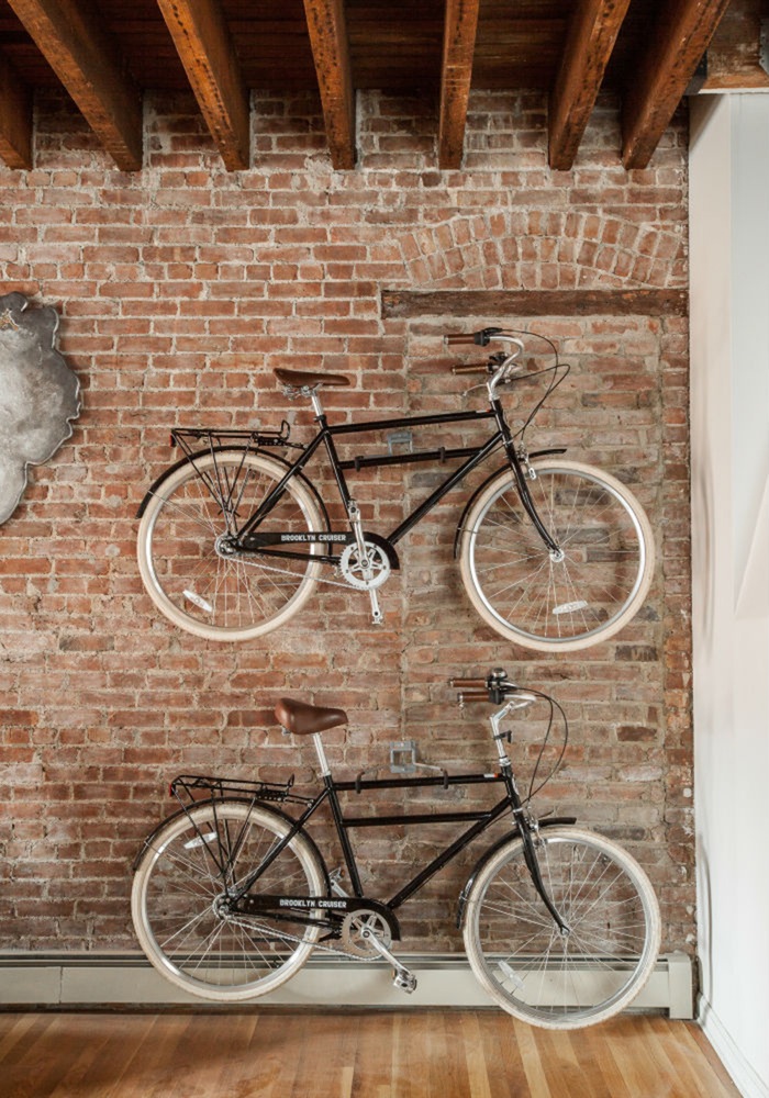 Jersey-City-Loft-Brooklyn-Cruiser-Vintage-Bicycles-Exposed-Brickwork