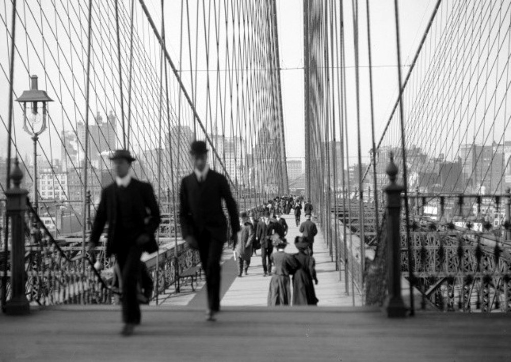 Brooklyn Bridge, 1905 Ebay 1