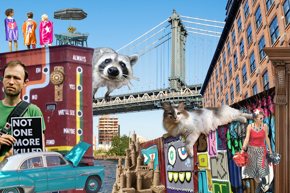 Brooklyn collage