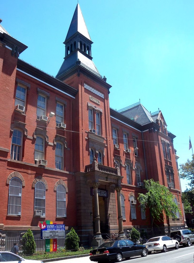 Brooklyn school buildings James W. Naughton