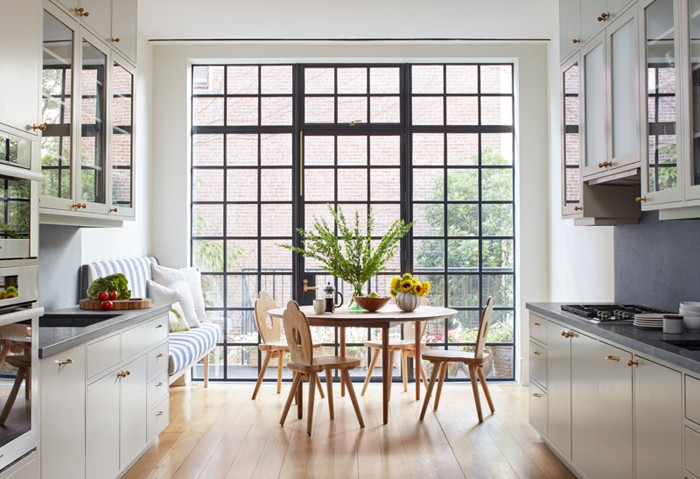 Brownstone Renovation: Back Wall Replaced With Windows In Brooklyn