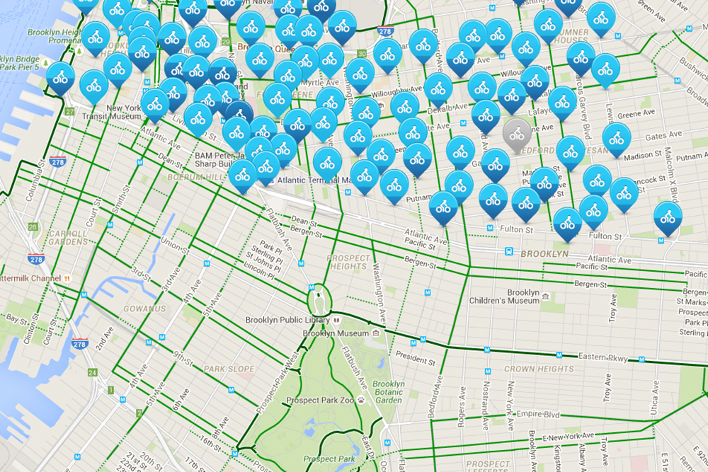 Citi Bike Brooklyn Gentrification