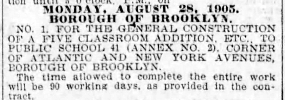 Crown Heights Brooklyn -- Bedford Academy Physical Education History