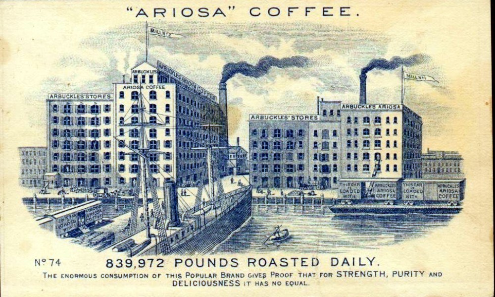 Dumbo Clinton Hill Brooklyn John Arbuckle Coffee History