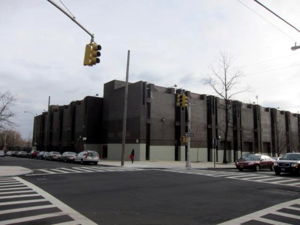 Ocean Hill Brooklyn -- 2021 Bergen St Brutalist School Architecture