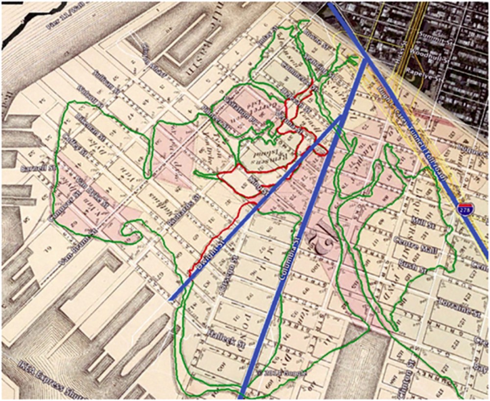 Red Hook Brooklyn -- Map History