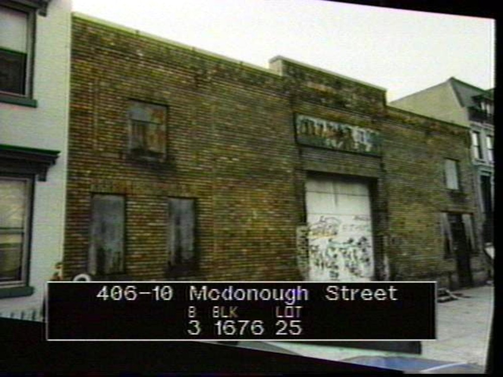 Stuyvesant Heights Brooklyn -- 406 MacDonough St History