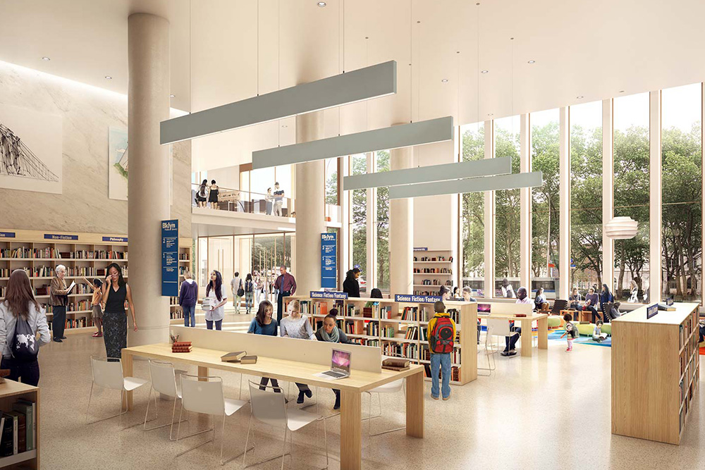 Brooklyn Heights Library Plan Approved City Planning