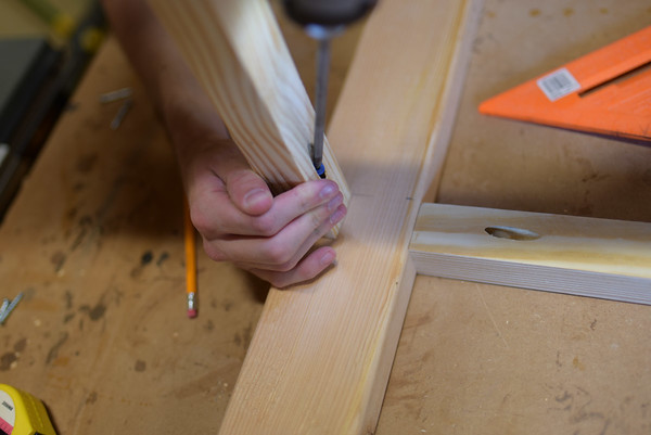 The Home Depot how to build a rolling bar cart