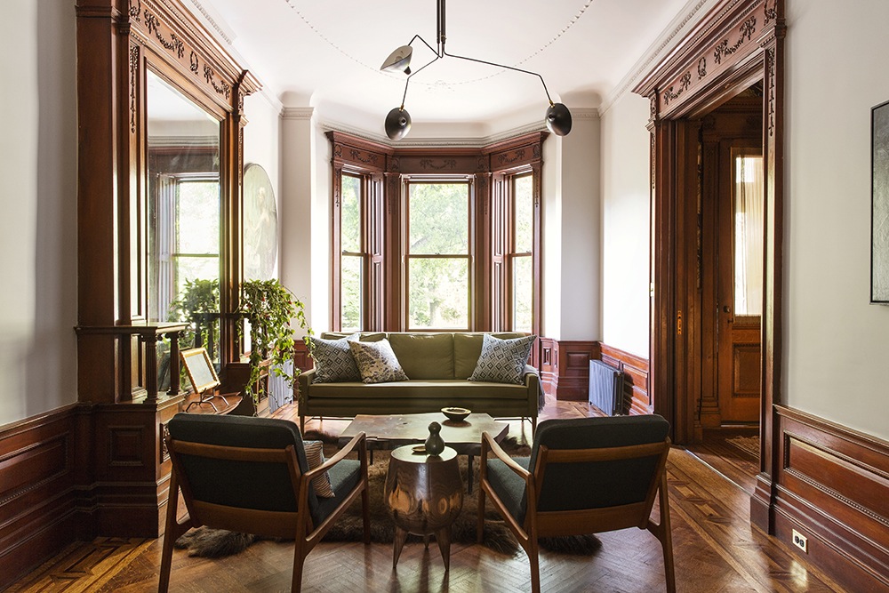 Park Slope Brooklyn -- Brownstone Interior Design by Ensemble Architecture