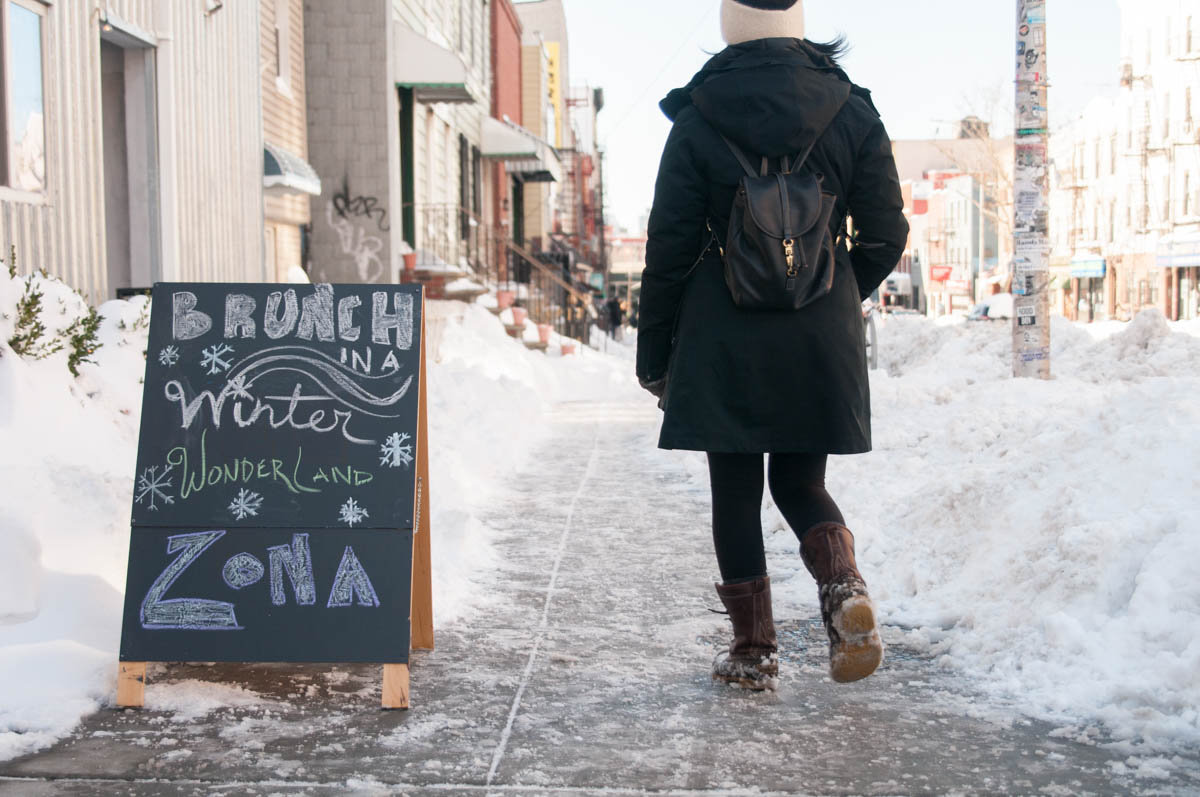 Williamsburg Brooklyn Snowstorm Photo