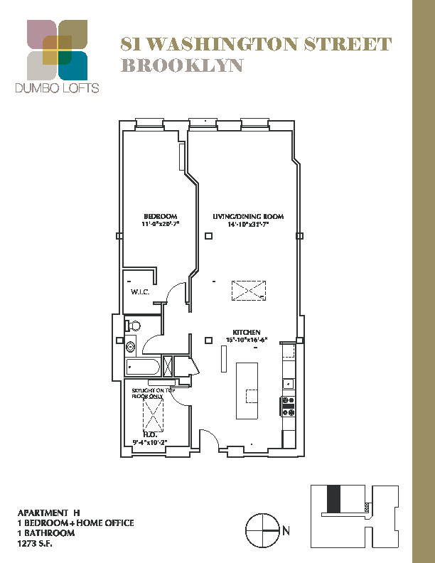 Dumbo Brooklyn Apartment for Rent -- 81 Washington Street