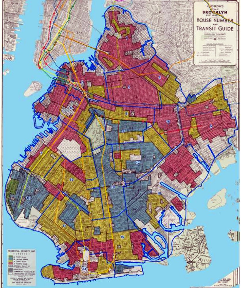 Redlining & Racism in Brooklyn Neighborhoods
