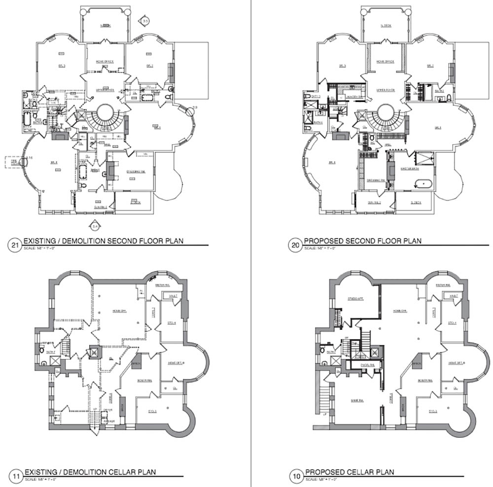 The building's floor plan via the LPC